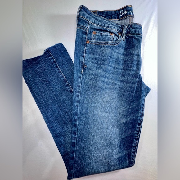 AEROPOSTALE Bayla Skinny Jeans Women's Size 6 Denim Mid-Rise 27" inseam - Picture 2 of 10